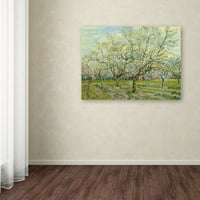 Marka Güzel Sanatlar 'Beyaz Orchard' Van Gogh'un Tuval Sanatı