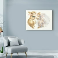 Peggy Harris'in Marka Güzel Sanatlar 'Bal Tavşanı' Tuval Sanatı