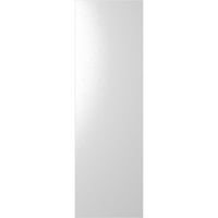 Ekena Millwork 12 W 40 H Gerçek Fit PVC Merkezi Daire Sanat ve El Sanatları Sabit Montajlı Panjurlar, Beyaz