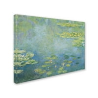 Monet tarafından Marka Güzel Sanatlar 'Waterlilies' Tuval Sanatı